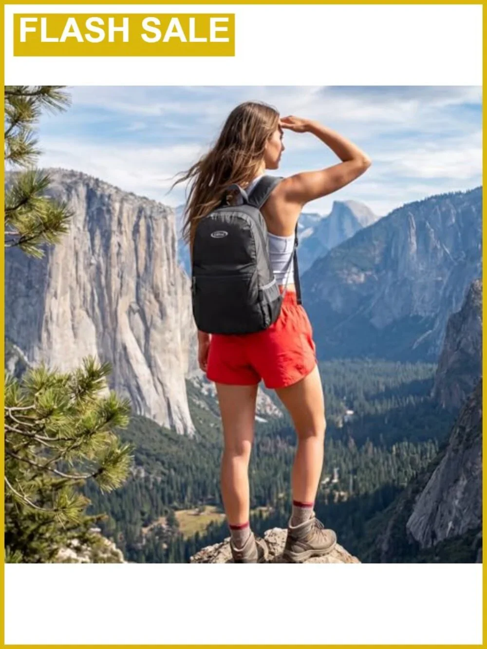 20L Small Packable Travel Hiking Backpack Foldable Lightweight